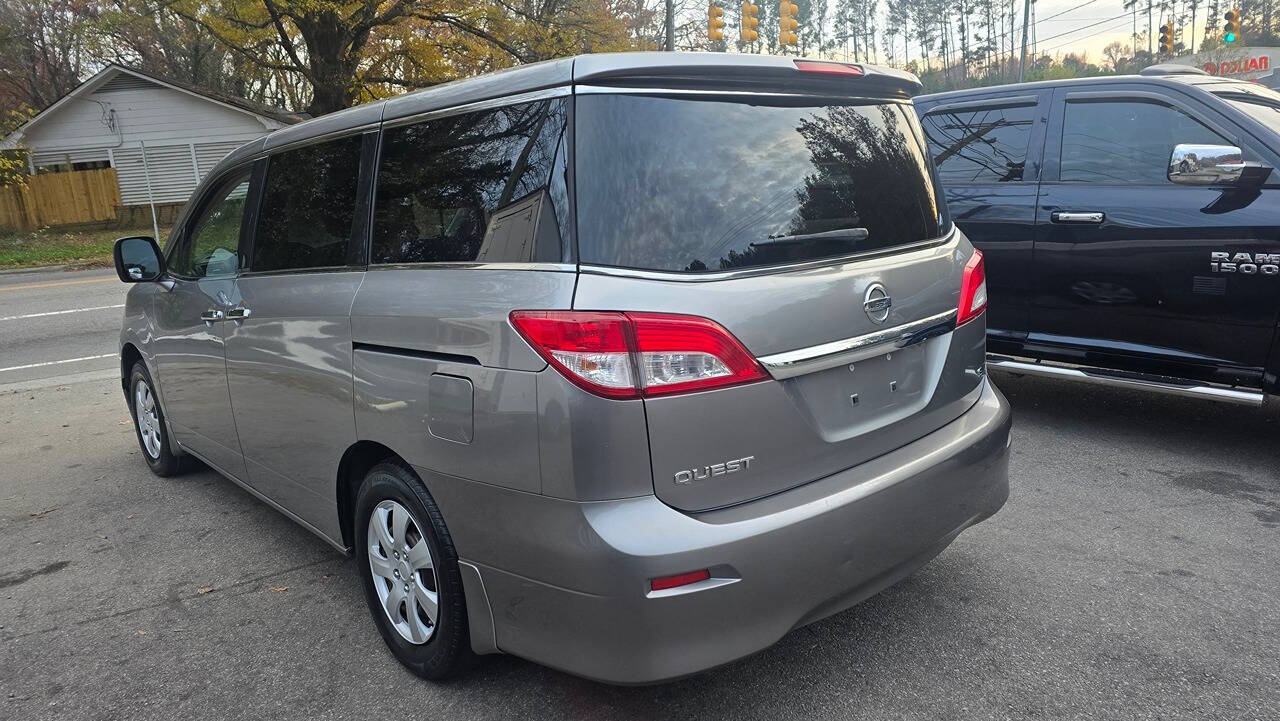 2012 Nissan Quest for sale at Silver Motor Group in Durham, NC