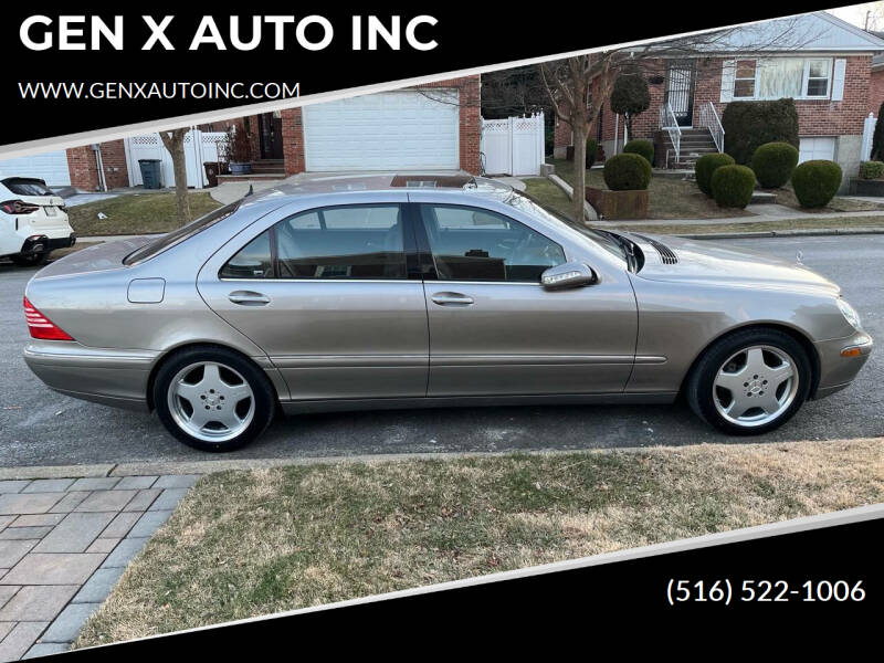 2004 Mercedes-Benz S-Class for sale at GEN X AUTO INC in Islip NY