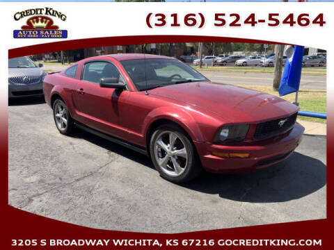 2007 Ford Mustang for sale at Credit King Auto Sales in Wichita KS