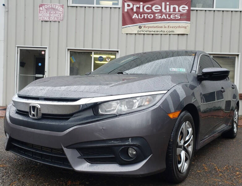 2017 Honda Civic for sale at PRICELINE AUTOS in Binghamton NY