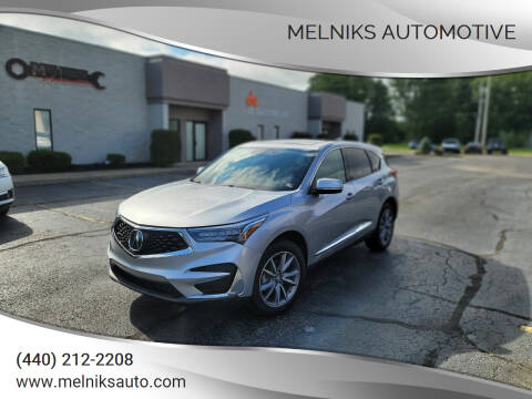 2020 Acura RDX for sale at Melniks Automotive in Berea OH