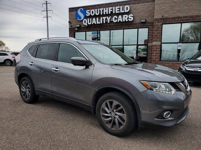 2016 Nissan Rogue for sale at SOUTHFIELD QUALITY CARS in Detroit MI