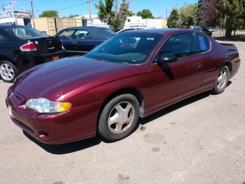 2001 Chevrolet Monte Carlo for sale at Wolf's Auto Inc. in Great Falls MT