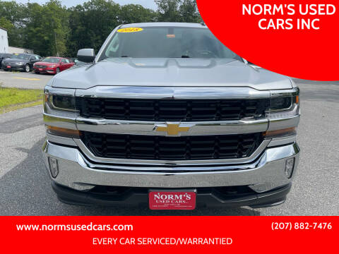 2018 Chevrolet Silverado 1500 for sale at NORM'S USED CARS INC in Wiscasset ME