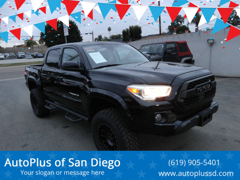 2018 Toyota Tacoma for sale at AutoPlus of San Diego in Spring Valley CA