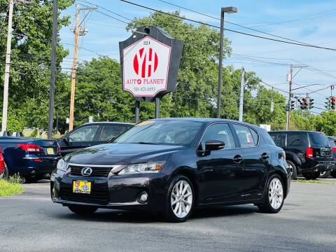 2013 Lexus CT 200h for sale at Y&H Auto Planet in Rensselaer NY