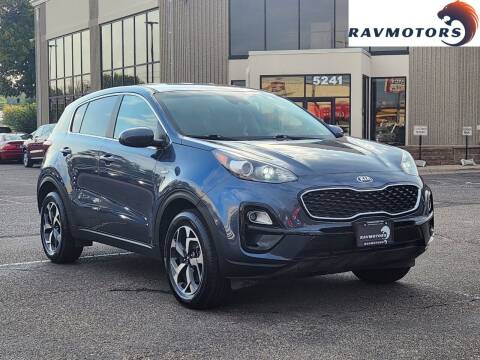 2021 Kia Sportage for sale at RAVMOTORS - CRYSTAL in Crystal MN