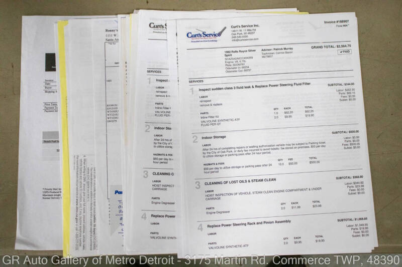 1982 Rolls-Royce Silver Spirit