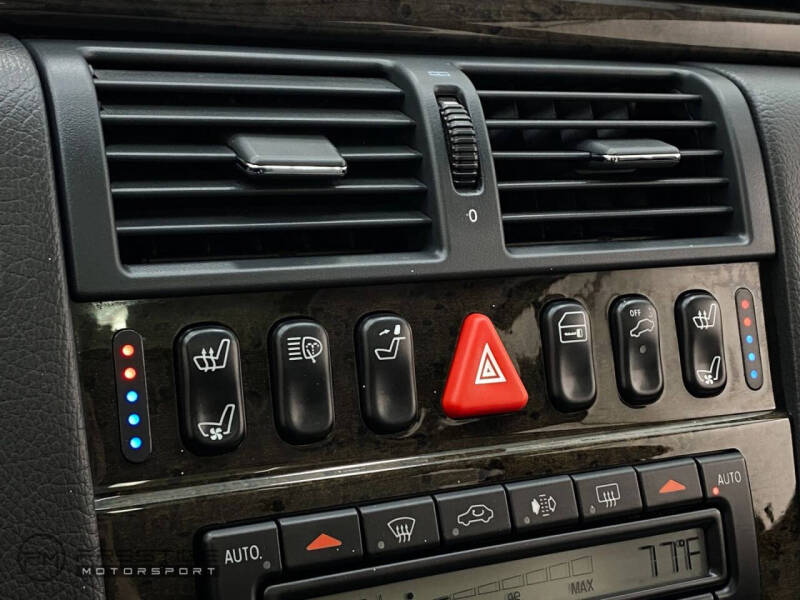 2001 Mercedes-Benz E-Class E 55 AMG