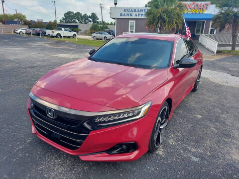 2021 Honda Accord for sale at Sun Coast City Auto Sales in Mobile AL