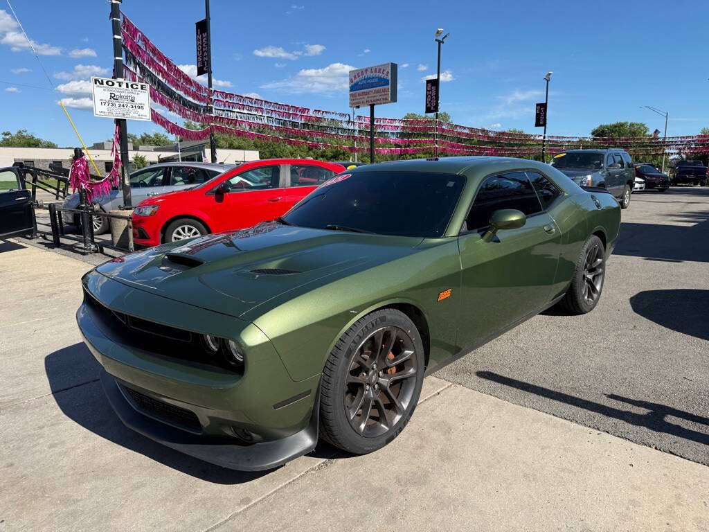 Dk. Green 2021 Dodge Challenger R/T Scat Pack 2