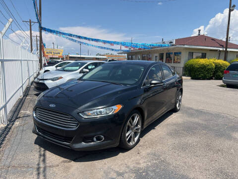 2014 Ford Fusion for sale at Robert B Gibson Auto Sales INC in Albuquerque NM