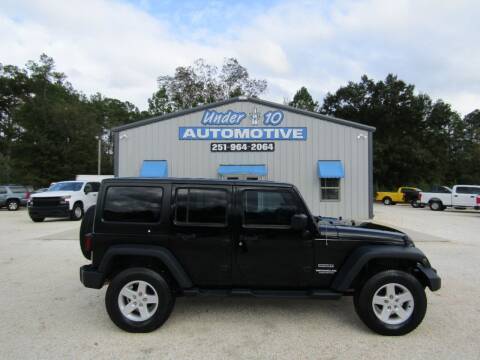 2013 Jeep Wrangler Unlimited for sale at Under 10 Automotive in Robertsdale AL