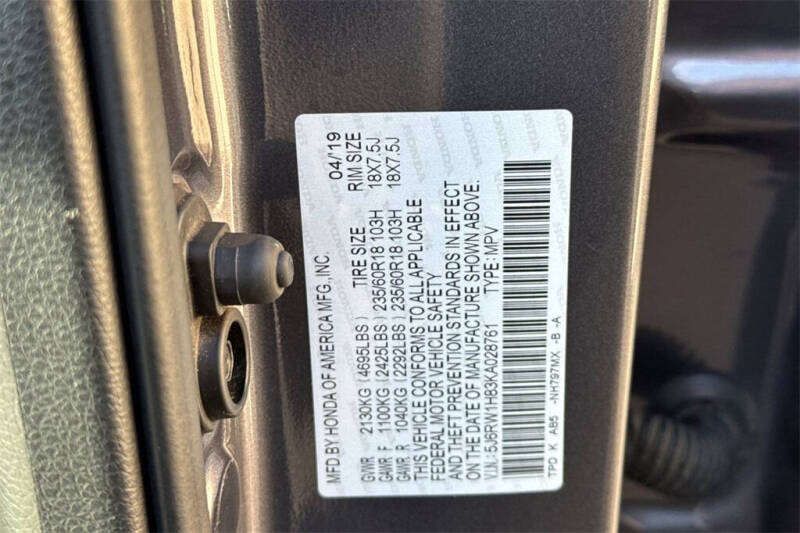 2019 Honda CR-V EX-L