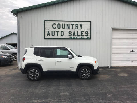 2015 Jeep Renegade for sale at COUNTRY AUTO SALES LLC in Greenville OH