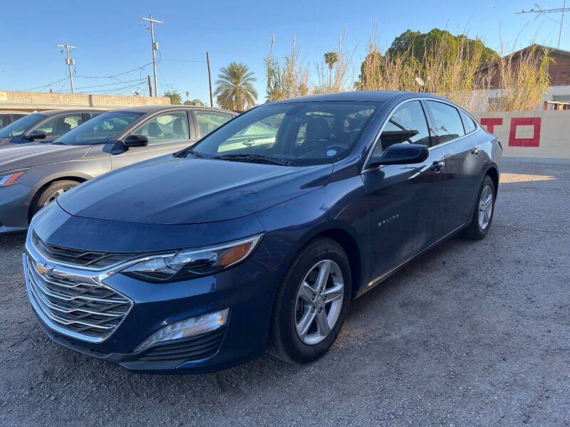 2022 Chevrolet Malibu for sale at CROSSROADS AUTO CENTER in Casa Grande AZ