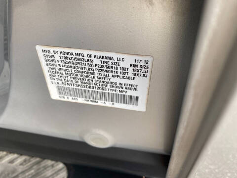 2013 Honda Pilot EX-L