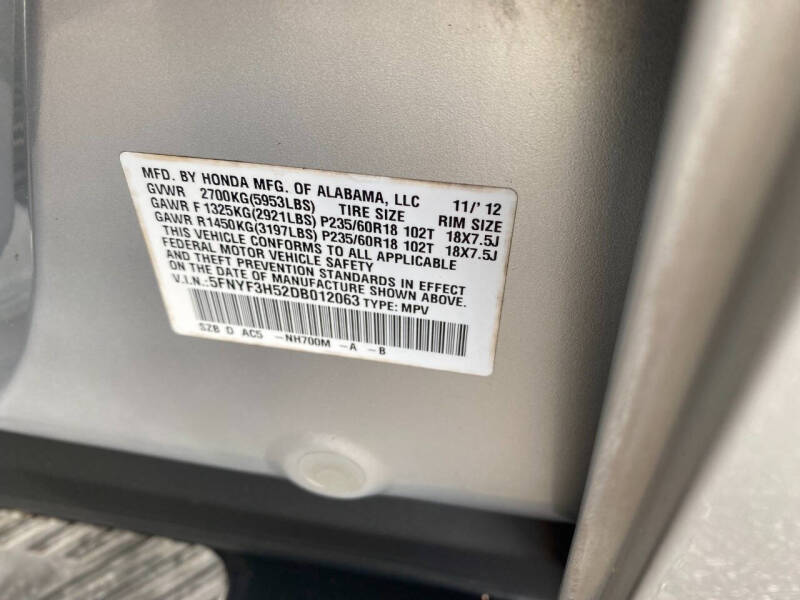 2013 Honda Pilot EX-L