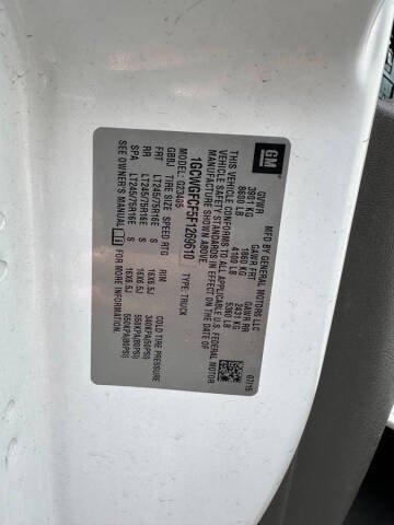 2015 Chevrolet Express 2500