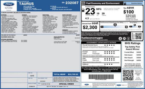 2013 Ford Taurus Limited