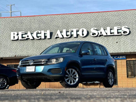 2017 Volkswagen Tiguan for sale at Beach Auto Sales in Virginia Beach VA