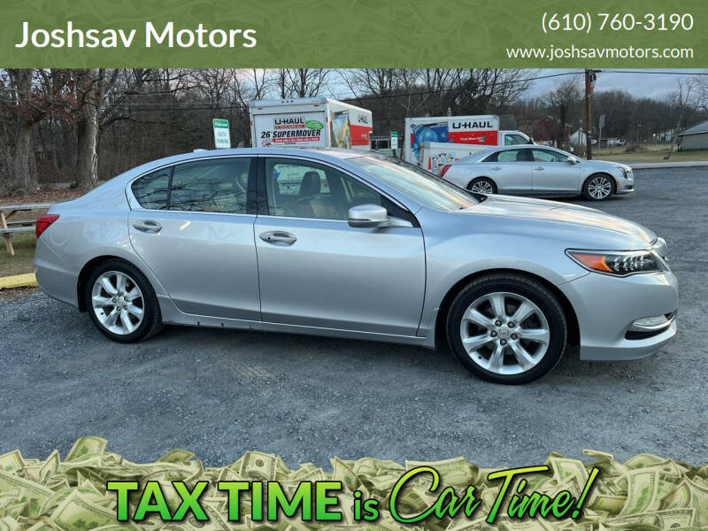 2014 Acura RLX for sale at Joshsav Motors in Walnutport PA