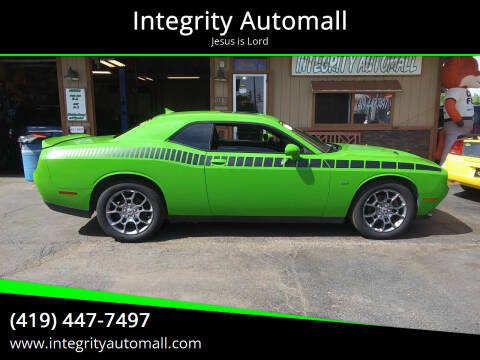 2017 Dodge Challenger for sale at Integrity Automall in Tiffin OH