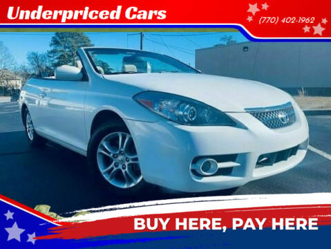 2007 Toyota Camry Solara for sale at Underpriced Cars in Marietta GA