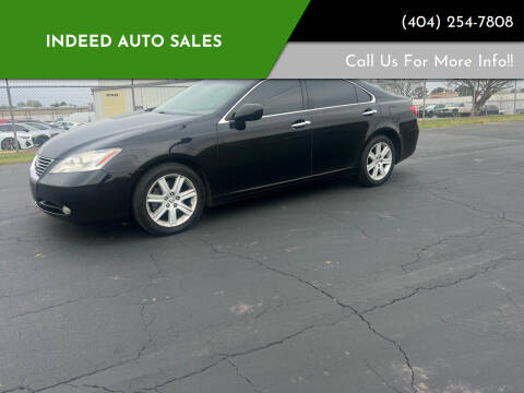 2007 Lexus ES 350 for sale at Indeed Auto Sales in Lawrenceville GA