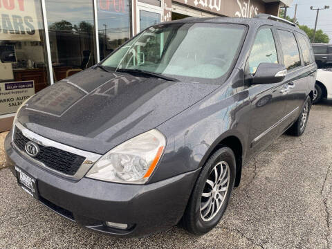 2012 Kia Sedona for sale at Arko Auto Sales in Eastlake OH
