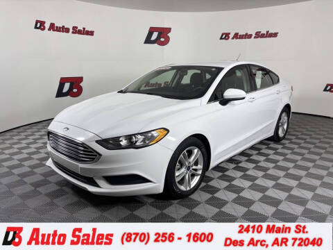 2018 Ford Fusion for sale at D3 Auto Sales in Des Arc AR