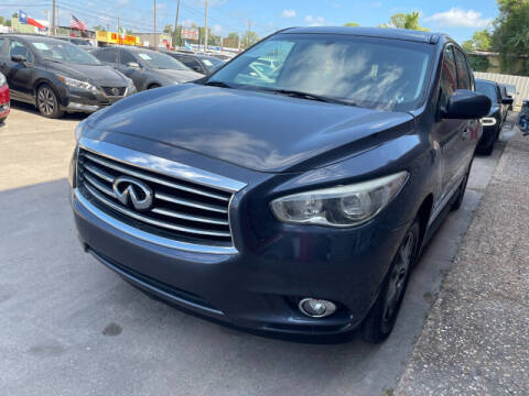 2013 Infiniti JX35 for sale at Sam's Auto Sales in Houston TX