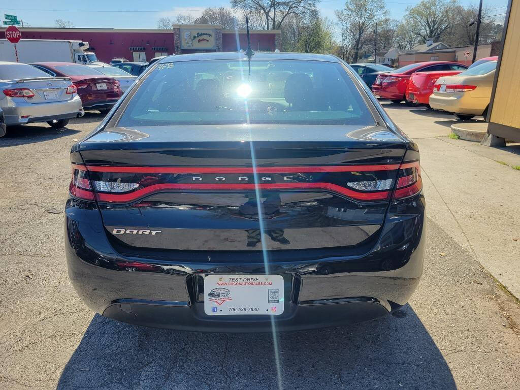 2016 Dodge Dart for sale at DAGO'S AUTO SALES LLC in Dalton, GA