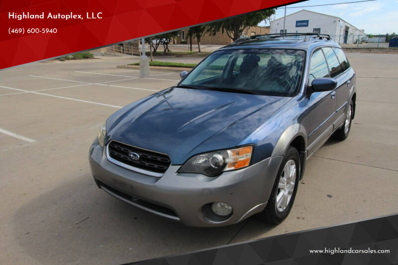 2005 Subaru Outback for sale at Highland Autoplex, LLC in Dallas TX