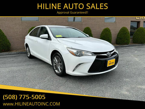 2016 Toyota Camry for sale at HILINE AUTO SALES in Hyannis MA