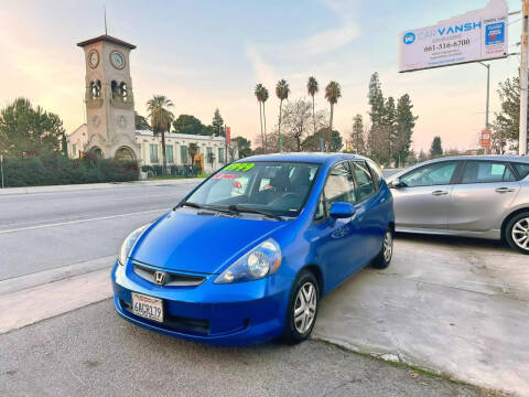 2007 Honda Fit for sale at CARVANSH in Bakersfield CA