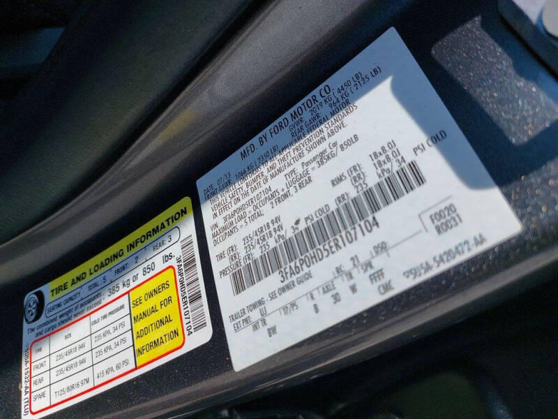 2014 Ford Fusion SE