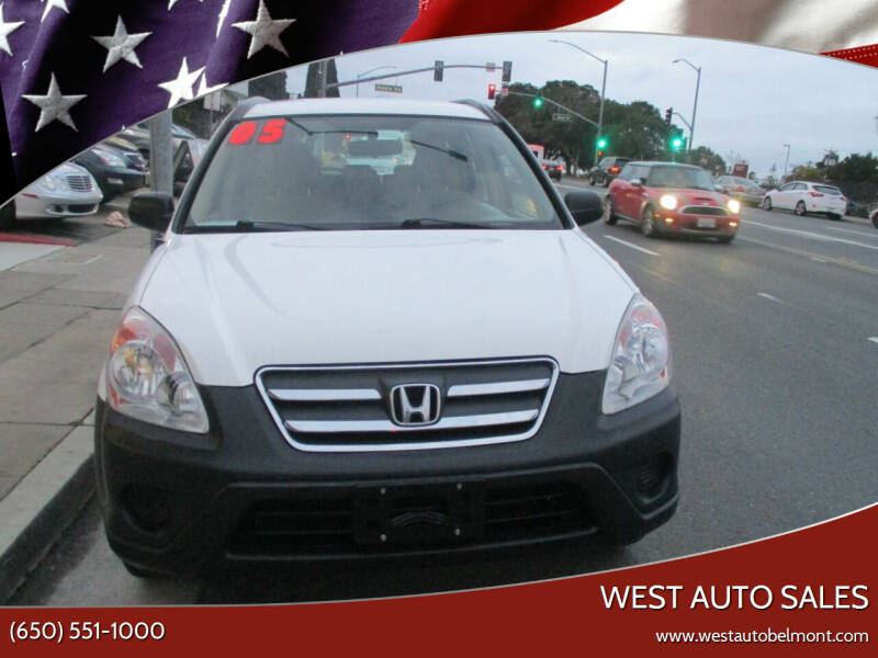 2005 Honda CR-V for sale at West Auto Sales in Belmont CA