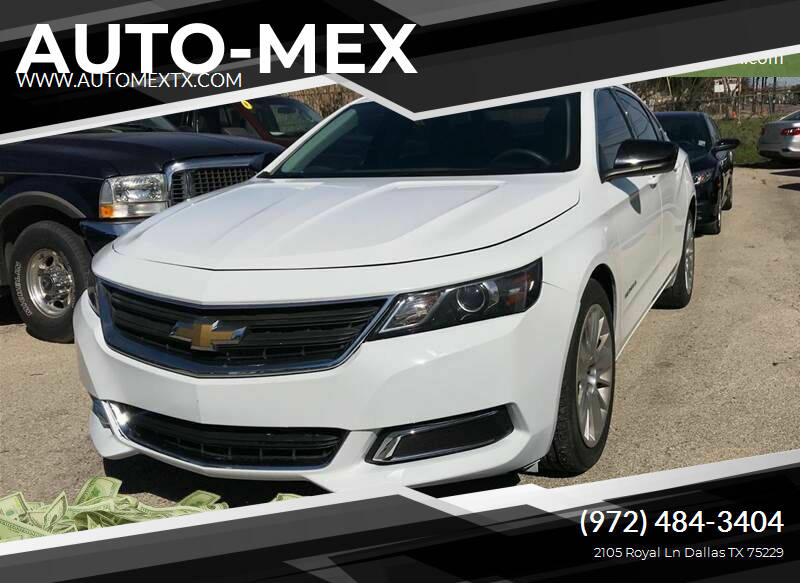 2014 Chevrolet Impala for sale at AUTO-MEX in Caddo Mills TX