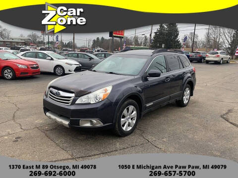 2012 Subaru Outback for sale at Car Zone in Otsego MI