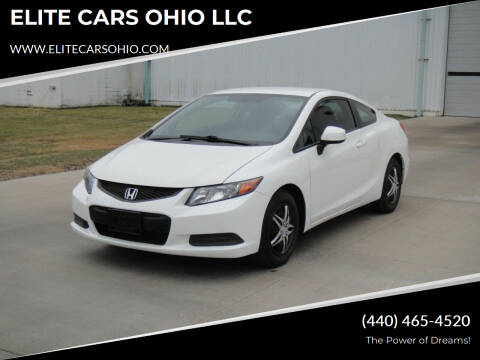 2012 Honda Civic for sale at ELITE CARS OHIO LLC in Solon OH