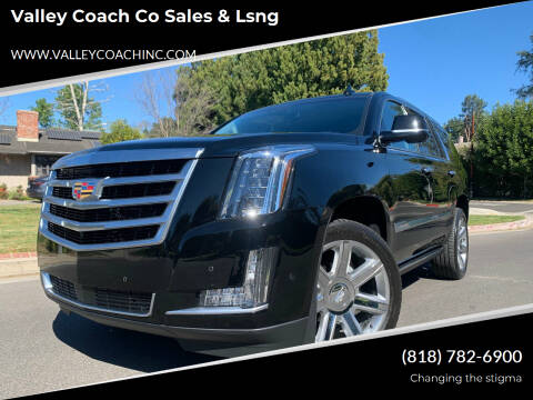 2017 Cadillac Escalade for sale at Valley Coach Co Sales & Lsng in Van Nuys CA