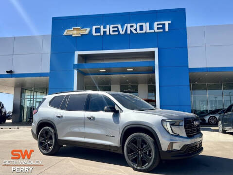 2025 GMC Acadia for sale at Seth Wadley Chevy Perry in Perry OK