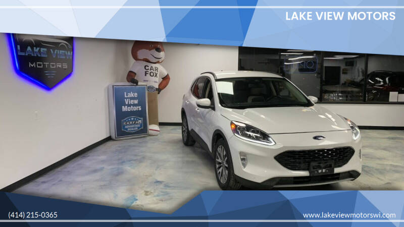 2020 Ford Escape for sale at Lake View Motors in Milwaukee WI