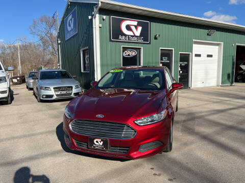 2015 Ford Fusion for sale at CV Auto & Trucks in Waterloo IA