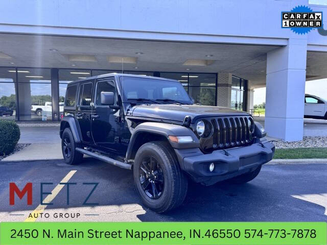 2020 Jeep Wrangler Unlimited for sale at Metz Auto & Outdoors in Syracuse, IN