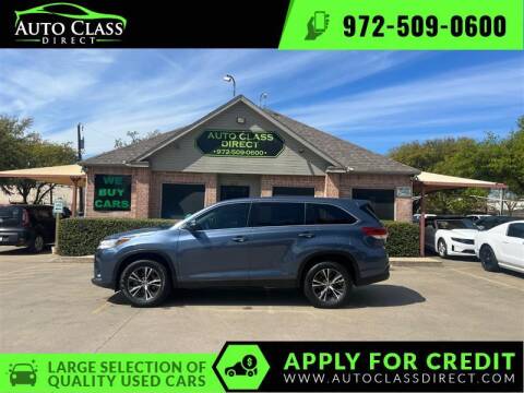 2019 Toyota Highlander for sale at Auto Class Direct in Plano TX