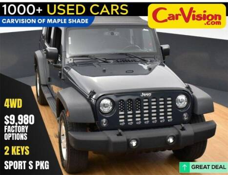 2017 Jeep Wrangler Unlimited for sale at Car Vision Mitsubishi Norristown in Norristown PA