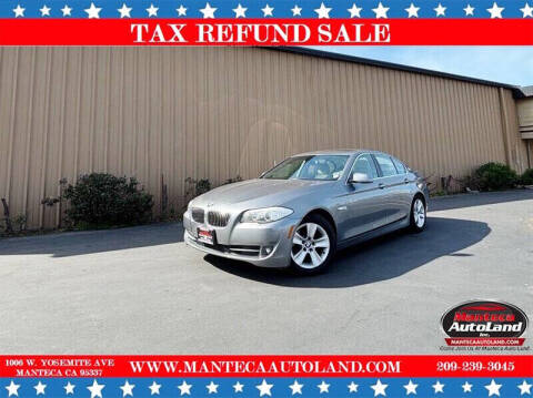 2013 BMW 5 Series for sale at Manteca Auto Land in Manteca CA