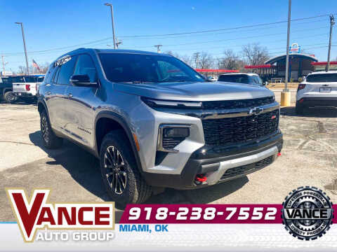 2025 Chevrolet Traverse for sale at Vance Fleet Services in Guthrie OK